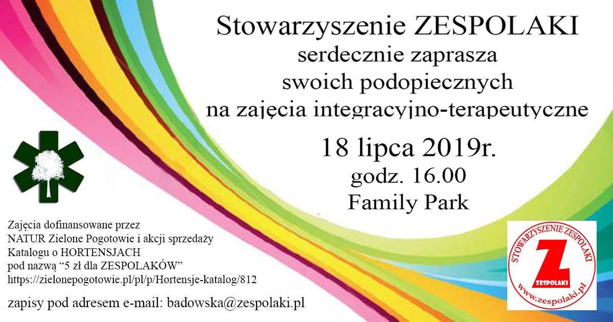 Zajęcia integracyjno-terapeutyczne